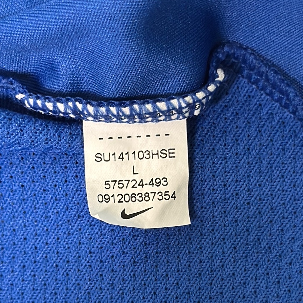 Nike Blue Brazil Training Soccer Jersey - Picture 12 of 14